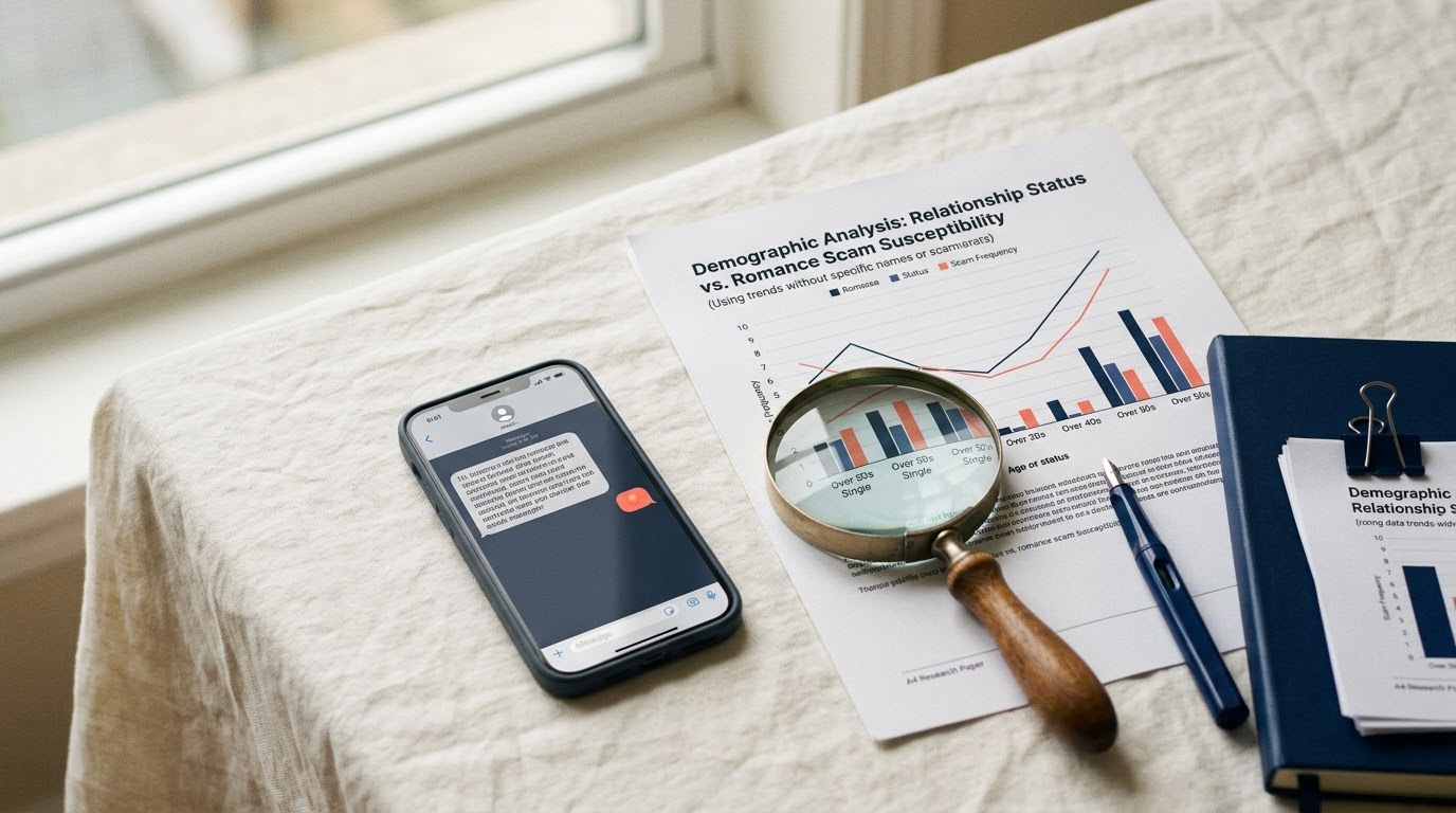 Demographic Breakdown of Relationship Status and Romance Scam Vulnerability