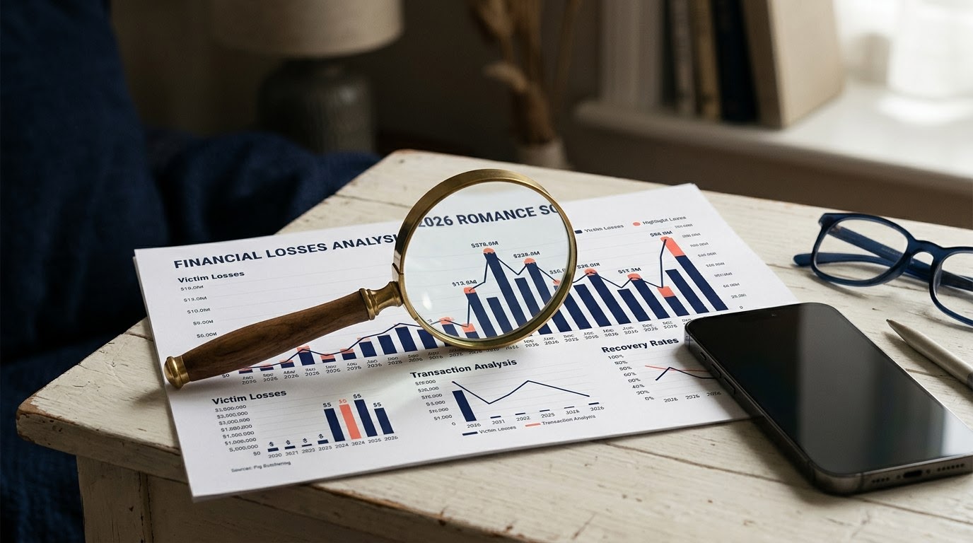 Financial Breakdown of Pig Butchering Romance Scam Losses in 2026