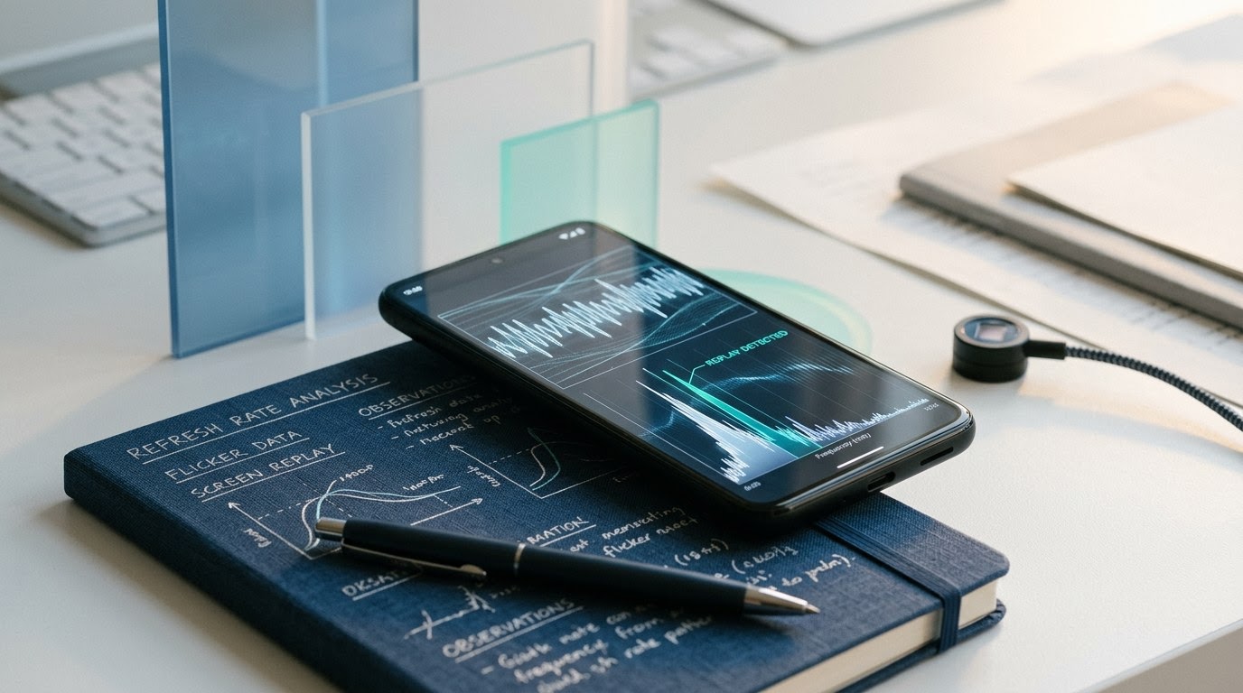 How Display Refresh Rate Flicker Analysis Exposes Screen Replay Fraud