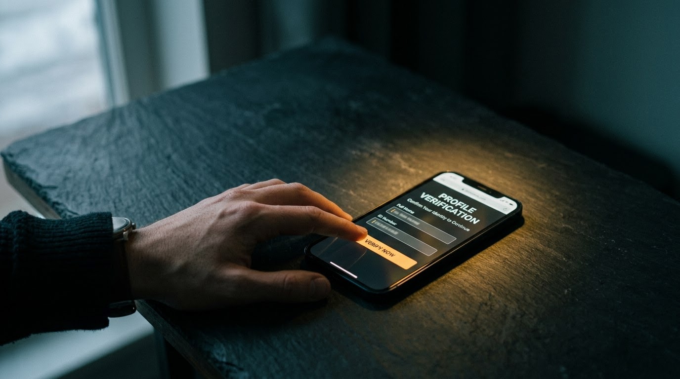 How Scammers Use Fake Profile Verification Sites to Steal Data