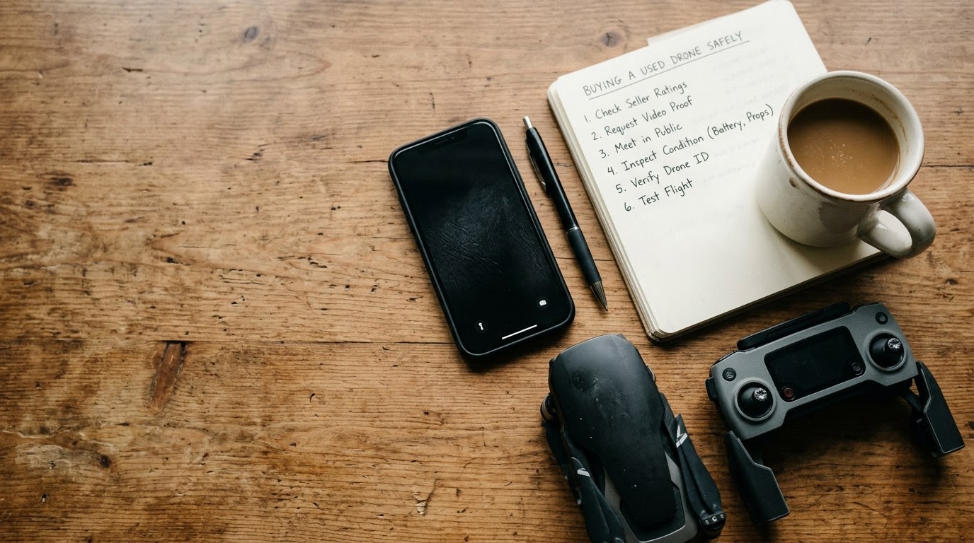 How to Safely Buy a Used Drone From a Private Seller Online