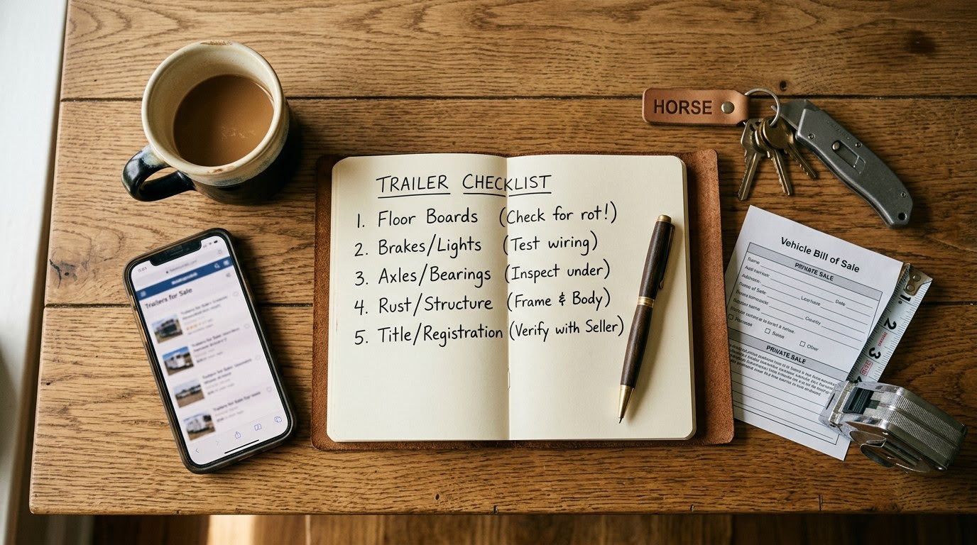 How to Safely Buy a Used Horse Trailer From a Private Seller