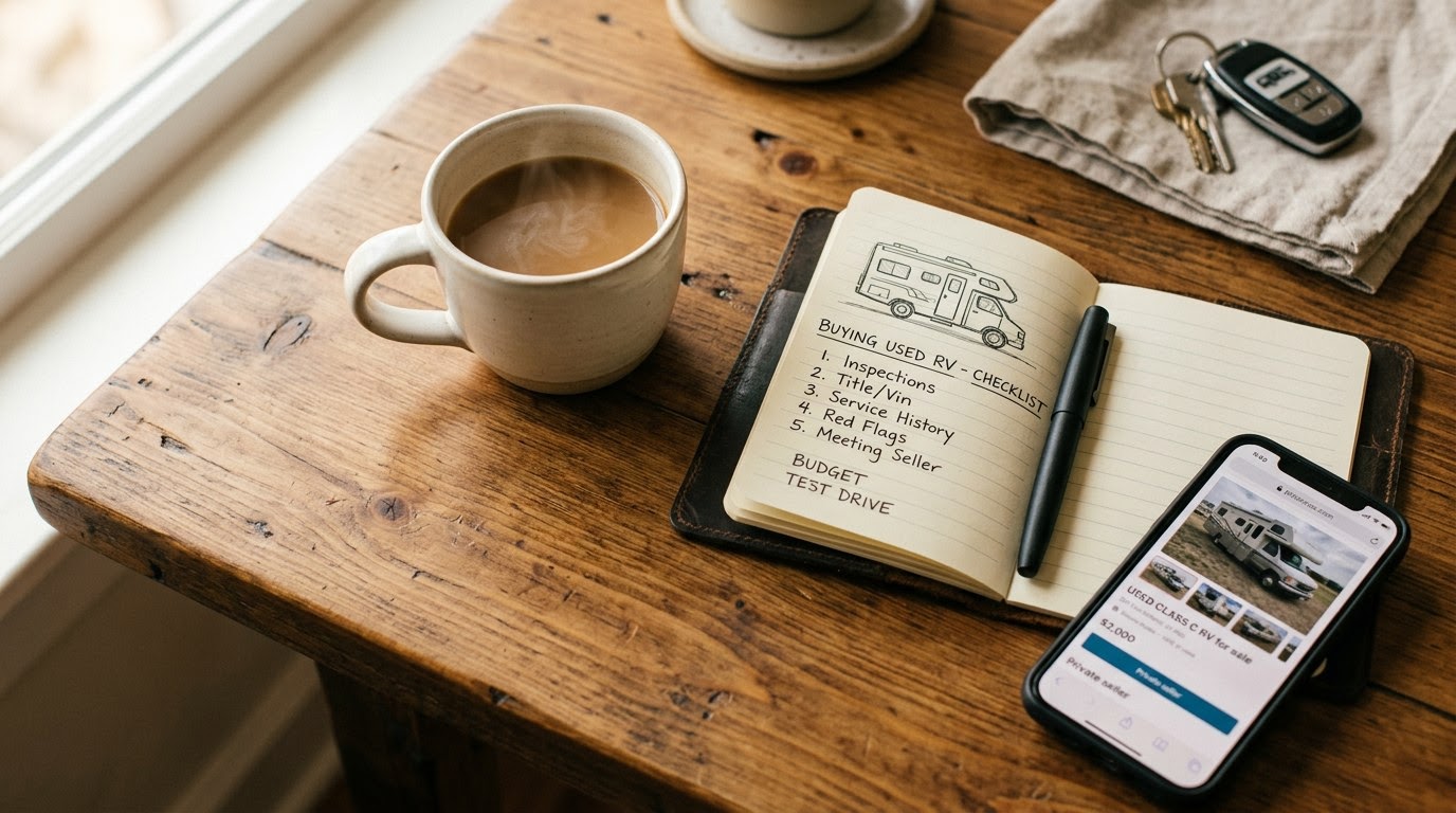 How to Safely Buy a Used RV From a Private Seller Online