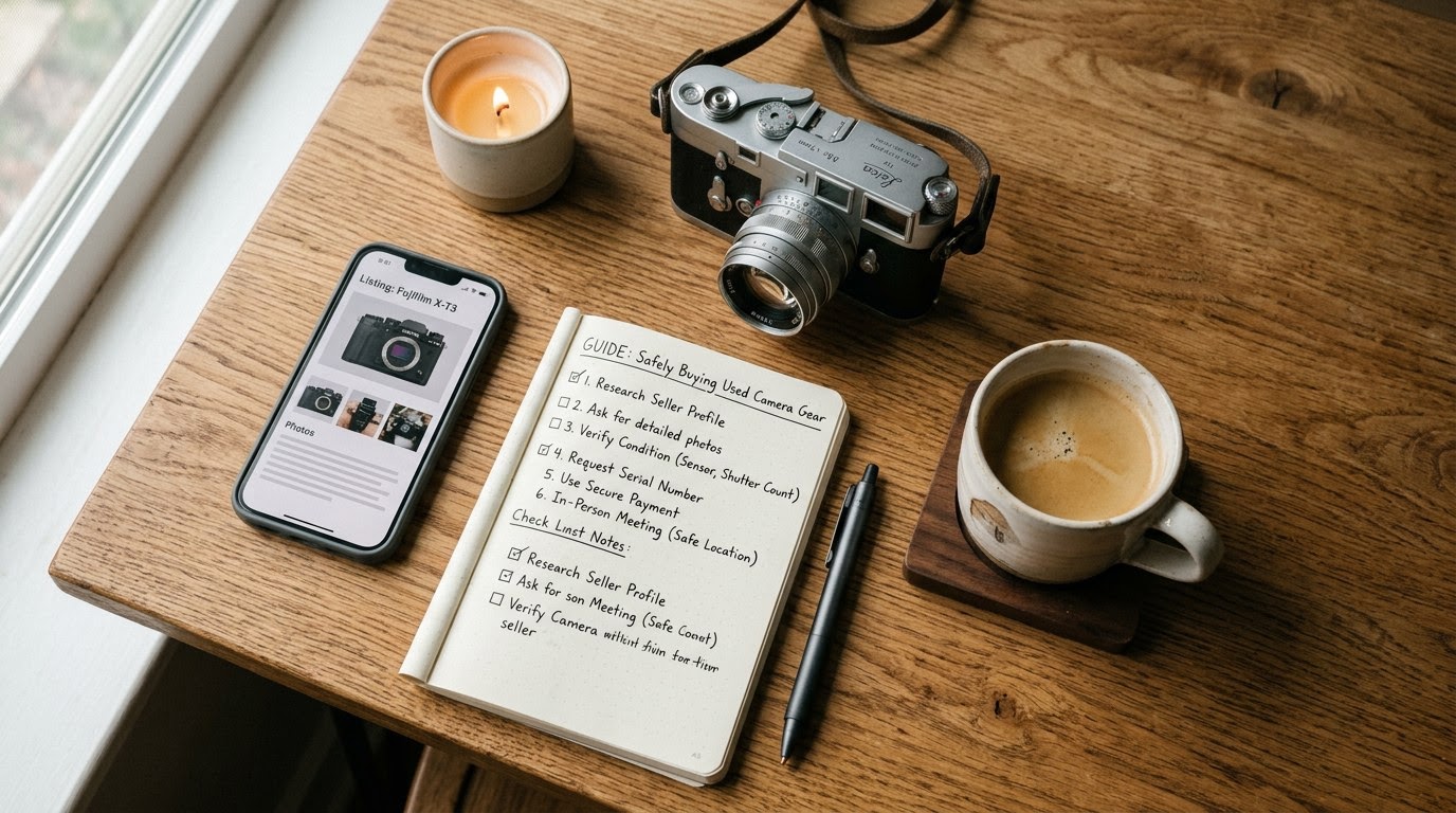 How to Safely Buy Used Camera Equipment From Private Sellers Online
