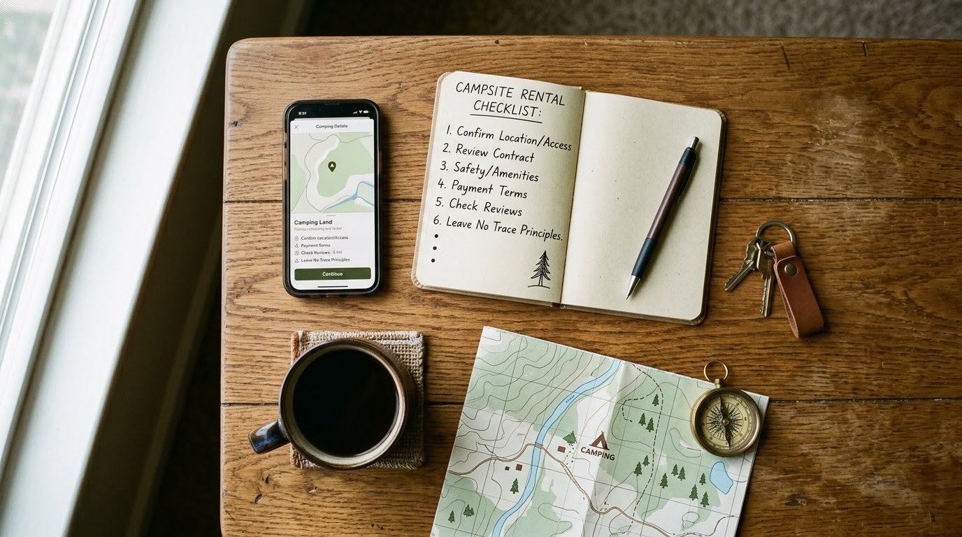 How to Safely Rent Private Camping Land Directly From an Owner