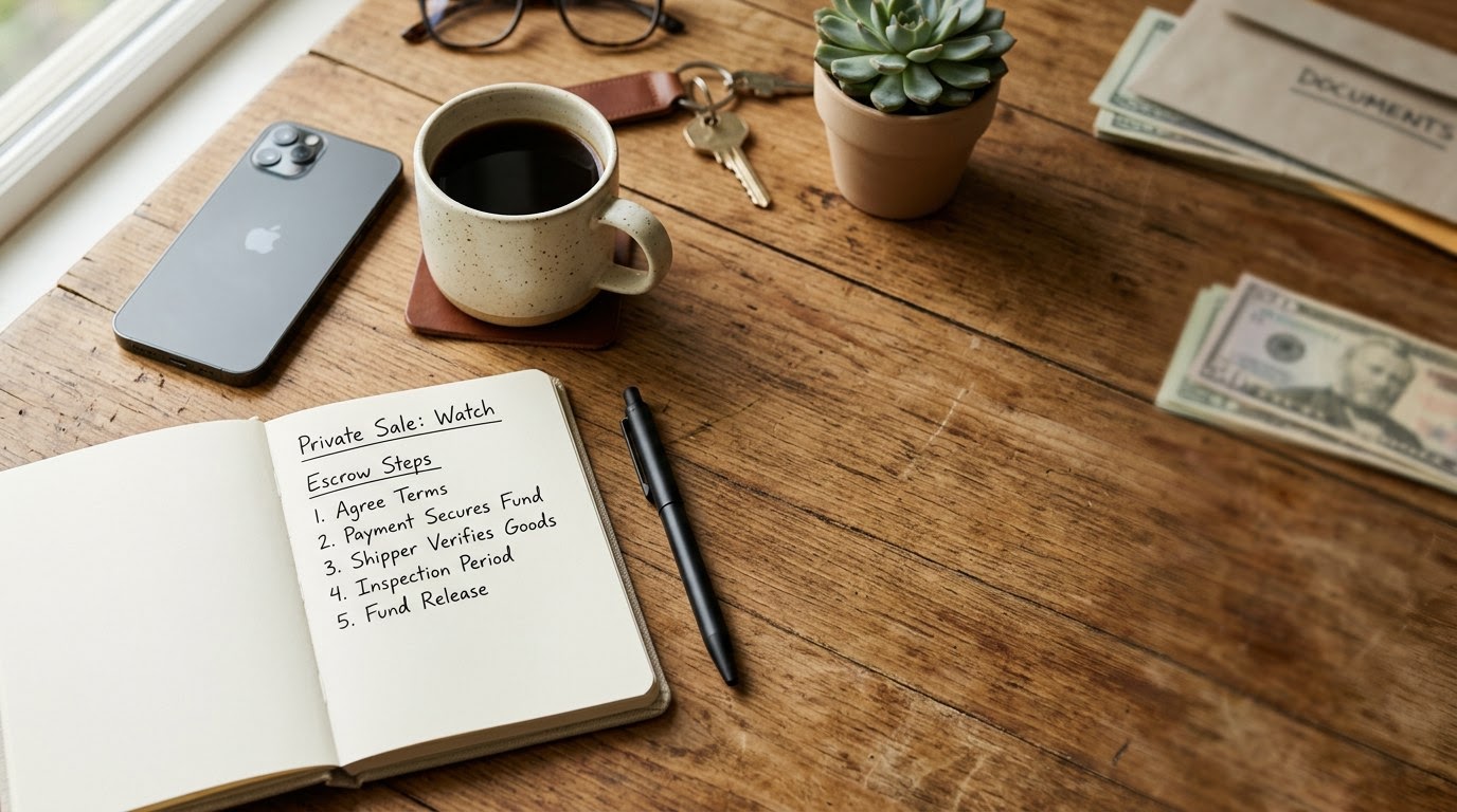 How to Safely Use Online Escrow Services for High Value Private Sales