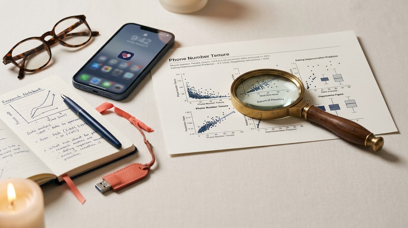 Statistical Analysis of Phone Number Tenure as a Dating Impersonation Predictor