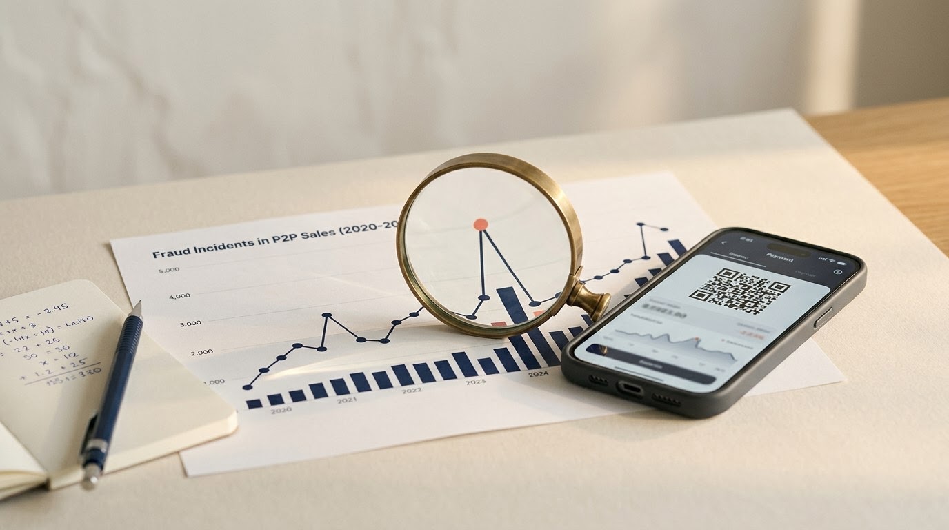 Statistical Analysis of QR Code Payment Fraud in Peer-to-Peer Sales