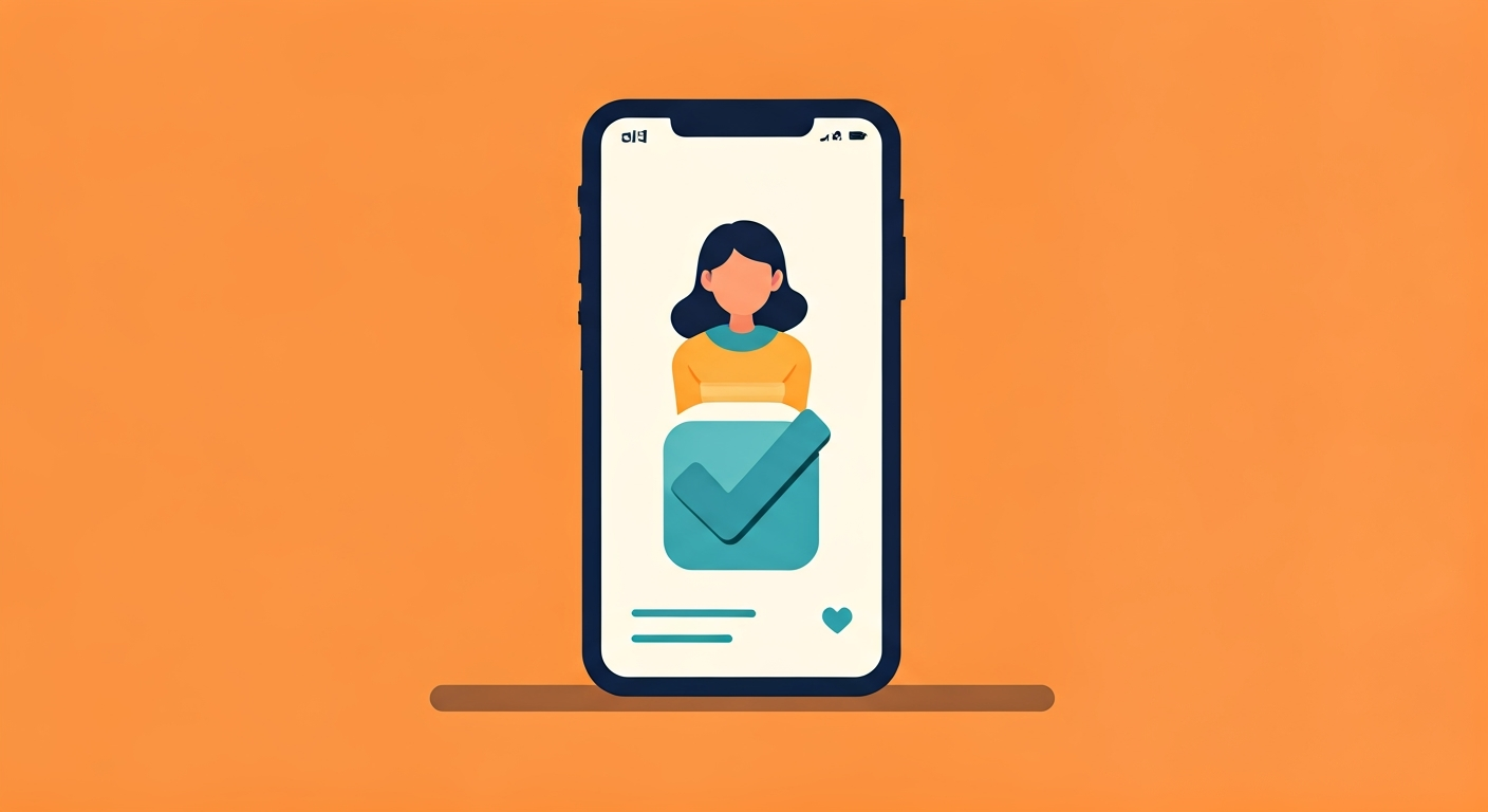 Illustration for Online dating